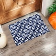thumbnail image 4 of maho Washable Non-shedding European Retro Lattice Printed Floor Mat Door Mat Sewer Mat Entrance Door Kitchen Bathroom Mat Non-slip Mat B on Clearance, 4 of 8