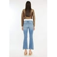 thumbnail image 2 of Kancan - Savanna Mid-Rise Cropped Flare Jeans (25.5" Inseam) - KC20058M, 2 of 9