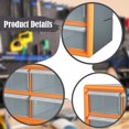 thumbnail image 6 of oshhni 4 Drawers Hardware Storage Box Cabinet Tool Box for Crafts Room Beads Makeup Orange, 6 of 9