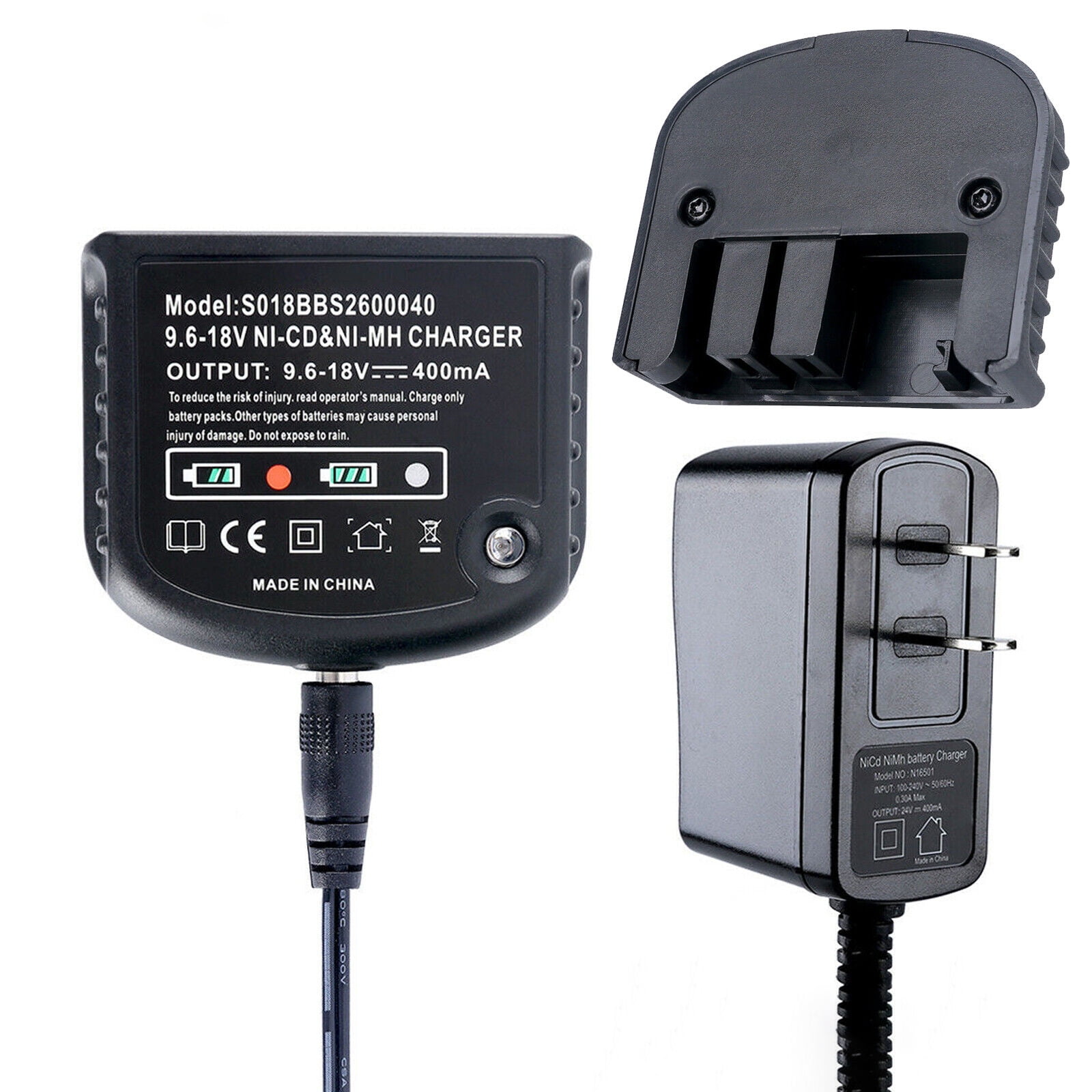  New Battery Charger for Black & Decker 90592360-01 Multi-Volt  9.6v-18v : Tools & Home Improvement