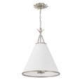 thumbnail image 6 of 564-SA Crystorama Lighting Broche - 4 Light Pendant-22.75 Inch Tall and 18 Inch Wide-Antique Silver Finish, 6 of 7