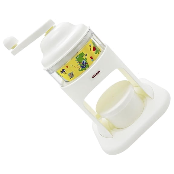 hejhncii Small Portable Hand Ices Shavers Small Crushed Ices Machine Manual Ices Crusher