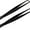 Black, variant on O'Creme Gold Stainless Steel Precision Kitchen Culinary Fine-Tip Tweezer Tongs, 1 with Curved Tip and 1 with Straight Tip