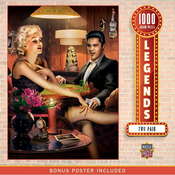 MasterPieces Legends - Two Pair 1000 Piece Jigsaw Puzzle