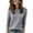 118#Gray, variant on Sweaters for Women Long Sleeve Crew Neck Ribbed Knit, Lightweight Soft Cozy Warm Pullover Tops Camel L