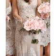 thumbnail image 3 of 26 Piezas de Flores Artificiales de Hortensias Flores de Hortensias de Seda Cabezas de Flores Artificiales con Tallos para Decoraciones de Fiestas de Bodas en el Hogar, 3 of 6
