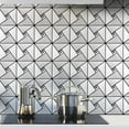 thumbnail image 6 of Art3d 11.8"×11.8" 10-Sheet Peel and Stick Backsplash Metal Mosaic Tiles for Kitchen Indoor Wall Decor, 6 of 11