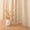 Beige, variant on Invoibler Boho Farmhouse Burnt Orange Filtering Window Curtains, Linen Blend Drapes with Tassels & White Pattern, 52" x 84", Set of 2