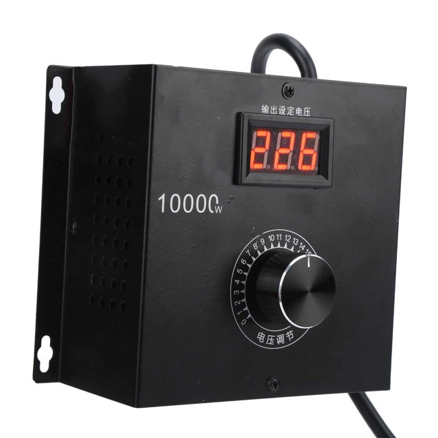 Thyristor Electrical Voltage Regulator HighPower Dimming Speed Regulation With Knob Switch