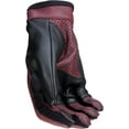 thumbnail image 2 of Z1R Combiner Womens Leather Motorcycle Gloves Black/Red MD, 2 of 2