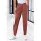 thumbnail image 5 of Pantalones PRETTYGARDEN Casual de Negocios de Cintura Alta Color Rojo Óxido XXL, 5 of 9