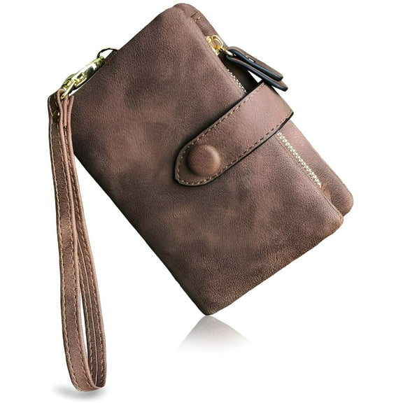 GASTROPOD Bifold Leather Women's Wallet, Brown