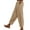 504_Khaki, variant on Linen Pants Women Baggy Sweatpants Women's Pocket Cotton Fashion Solid Color Slim Casual Long Pants for Women Trendy Mint Green