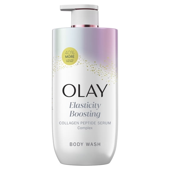 Olay Elasticity Boosting Body Wash with Collagen Peptide Serum Complex, 28 oz