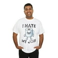 thumbnail image 6 of DJH Apparel | I Hate My Job Toilet Paper Roll Funny  Unisex T-Shirt, 6 of 7