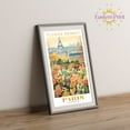 thumbnail image 2 of EASTERN PRINT Paris Flower Market Poster, France Travel Art, Botanical Art, Flower Market Prints, Flower Market, Flower Market Art, Flower Wall, Artist Market, Flower Art (UNFRAMED), 8x12, 2 of 4
