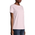 thumbnail image 4 of Hanes Women's Relaxed Fit Authentic ComfortSoft Crewneck T-Shirt, 4 of 5