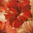 thumbnail image 2 of Nan 20x20 Black Ornate Wood Framed with Double Matting Museum Art Print Titled - Sunlit Bloom II, 2 of 4