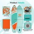 thumbnail image 3 of FunWater Stand Up Paddle Board Ultra-Light Inflatable Paddleboard with SUP Accessories for Adults & Youth of All Skill Levels, 3 of 6
