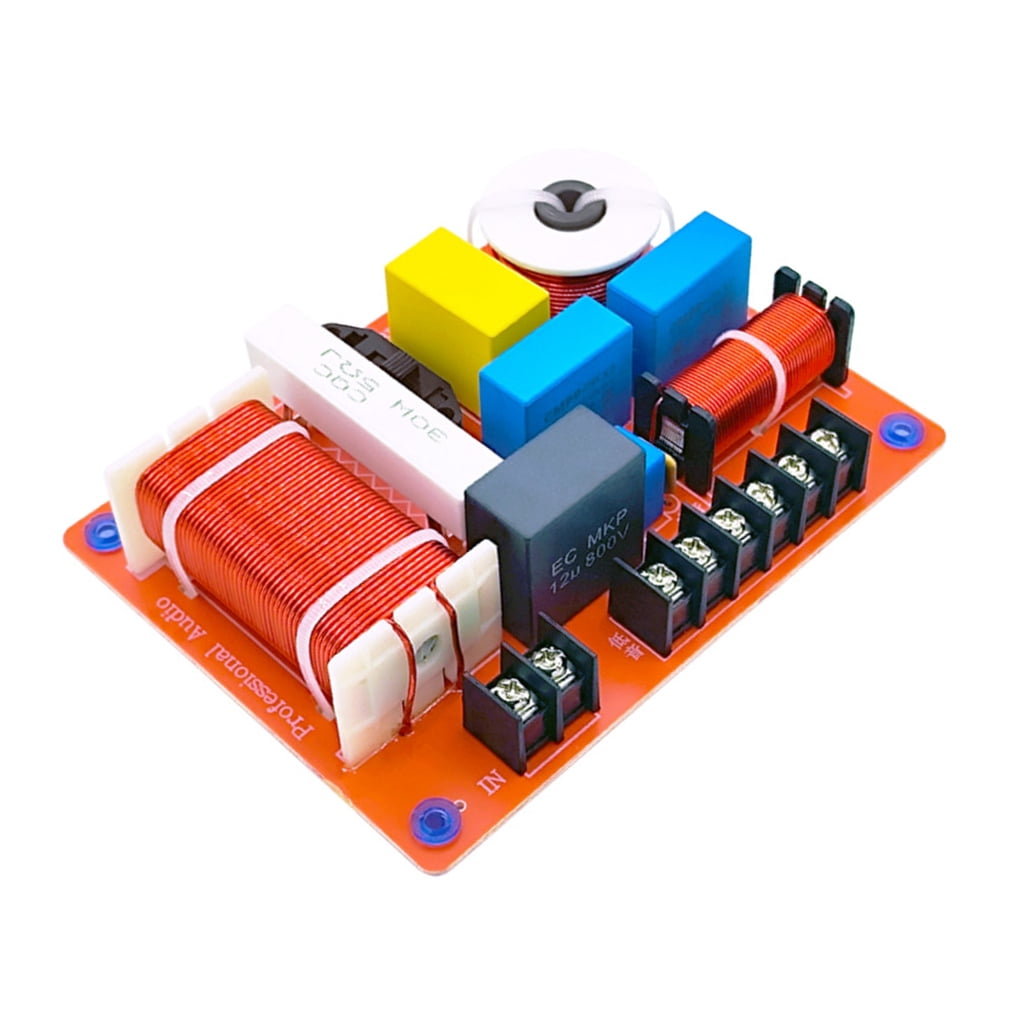 Audiopipe 4 Ohm 3 Way Crossover 300 Watts Passive Car Audio