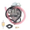 thumbnail image 7 of SEBLAFF Carburetor with Intake Boot Joint Manifold Replacement for Kawasaki KLR250 1990-2005 KLF300 Bayou 1986-1995 Carb, 7 of 7