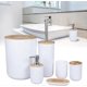 thumbnail image 4 of 6 piece bathroom set, complete bathroom equipment - white, 4 of 5