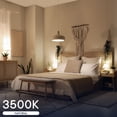 thumbnail image 2 of LUXRITE A15 Edison LED Bulb, 8.5W=60W, Dimmable, 3500K, 750 Lumens, Enclosed Fixture Rated, E26 Base, UL Listed 6 Pack, 2 of 7