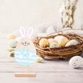 thumbnail image 2 of De Pascua Para El Hogar, Conejo, Huevo De Pascua, Conejo, Adornos De Madera, Suministros Para Fiesta De Pascua, Regalos De Pascua Para Niños Inevent HA040633-02, 2 of 6