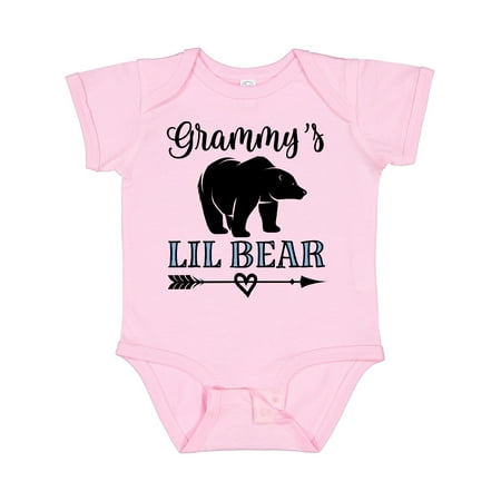 

Inktastic Grammy Lil Bear Grandson Gift Baby Boy Bodysuit
