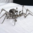 thumbnail image 3 of Juguete De Araña Mecánico, Pierna Ajustable, Apariencia Personalizada, Artesanía Exquisita, Modelo De Araña Mecánica, Textura Delicada De Acero Inoxidable Para Niños Y, 3 of 7