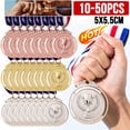 thumbnail image 2 of Medalla de premio de oro, plata y bronce de 10-50 piezas, premios de competición de fútbol, premios de premios para regalos de recuerdo, juguetes deportivos para niños, 2 of 5