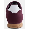 thumbnail image 3 of No Boundaries Women's Faux Leather and Suede Retro Inspired Lace Up Sneakers, 3 of 6