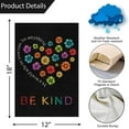 thumbnail image 4 of Spring Be Kind Daisy Garden Flag 12x18 Double Sided, Small Burlap In A World Where You Can Be Anything Motivational Garden Yard Flags House Outside Outdoor Holiday Decor (ONLY FLAG), 4 of 6