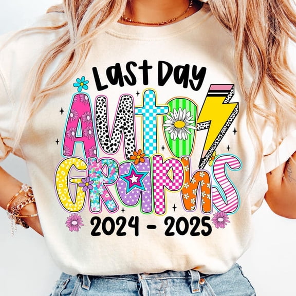 Last Day Autographs T-Shirt, Last Day of School Tee, End of School Shirt, School Autographs T-Shirt, Teacher Shirt, Summer Break Tee
