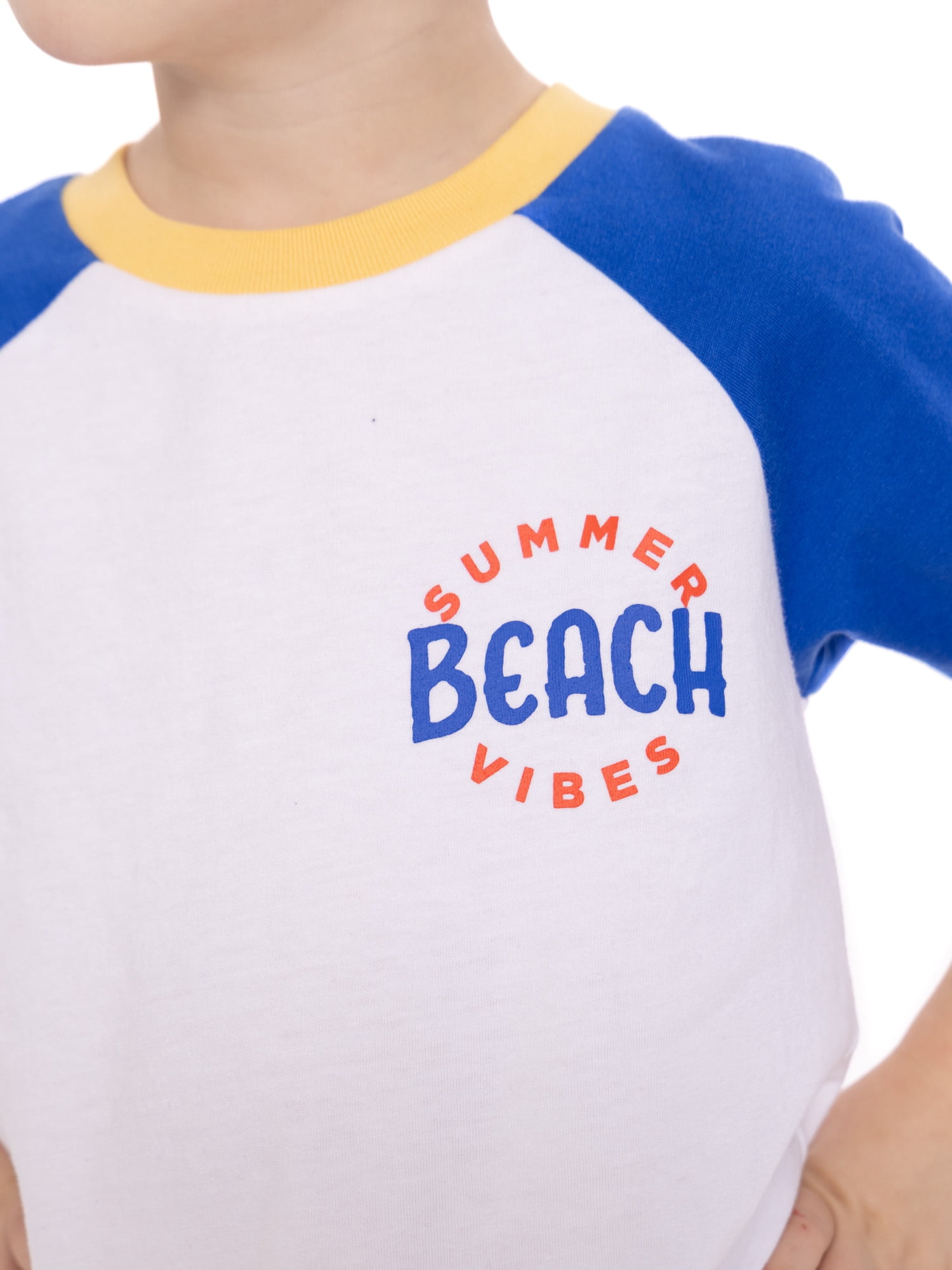 Wonder Nation Toddler Boys Short Sleeve Graphic Tee and Shorts Set, 2-Piece Sizes 12M-5T