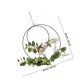 thumbnail image 2 of Greenadscape Guirnalda Decorativa Colgante Con Flores Y Hojas Artificiales Para Ambientes Y Eventos, 2 of 7
