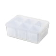 thumbnail image 1 of Bearachild Caja de almacenamiento para refrigerador, transparente, inodoro, 6 rejillas, apilable, hogar, cocina, organizador de jengibre, Cocina y Comedor, 1 of 6