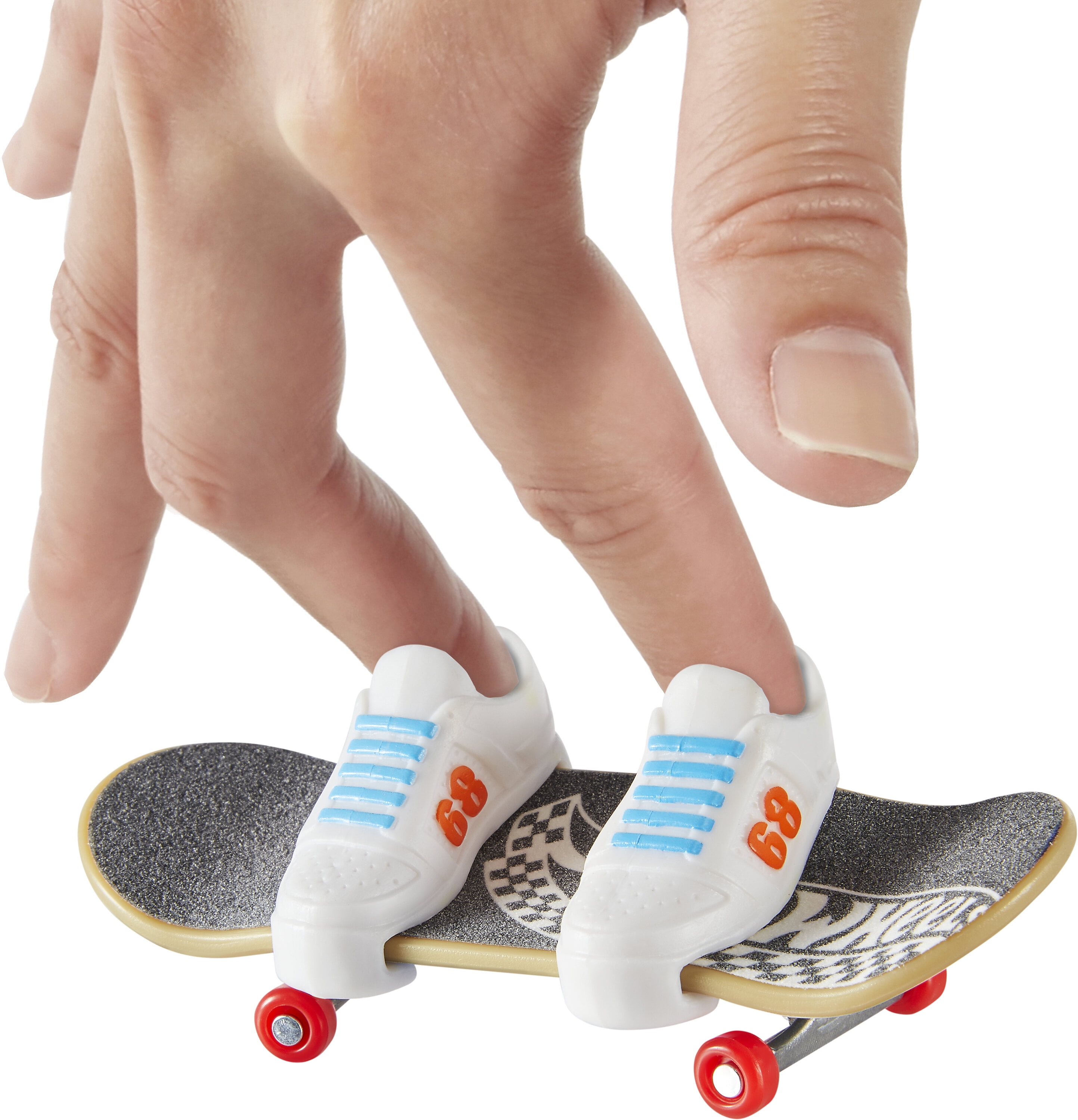 FINGERBOARD + SHOES 3pc Hot Wheels Challenge Accepted Tony Hawk Skateboard  Mini