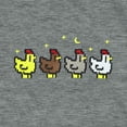 thumbnail image 6 of VILOVE Chicken Graphic Tees Mom Cute T-Shirts Womens Short Sleeve Farm Country Casual Tees Tops, 6 of 7