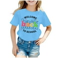 thumbnail image 1 of WEAIXIMIUNG Hauts pour Adolescentes T-Shirt Graphique à Manches Courtes Col Rond Confortable pour Garçons et Filles, 1 of 4