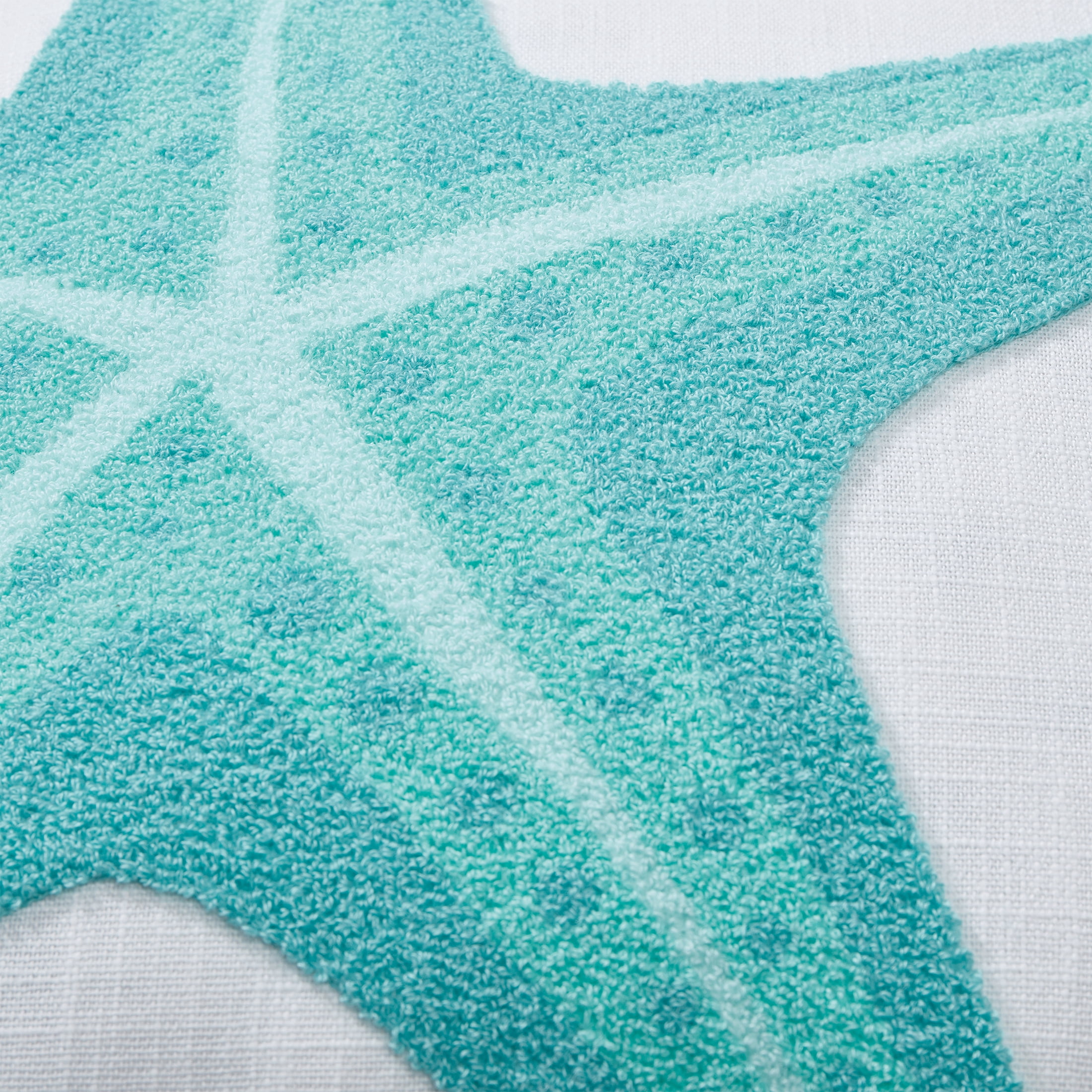 Mainstays Starfish Decorative Pillow, 18" x 18", Aqua