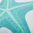 thumbnail image 5 of Mainstays Starfish Decorative Pillow, 18" x 18", Aqua, 5 of 6