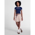 thumbnail image 2 of Weekend Academy Girls Graphic Baby Tee with Short Sleeves, Sizes 4-18, 2 of 5