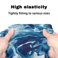 thumbnail image 7 of HELLHERO Blue and White Fluid Art Pattern Backrest Covers Seat & Backrest Covers Improved Comfort Easy to Install Removable for Elderly Adults, 7 of 7