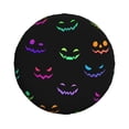 thumbnail image 2 of XMXY Scary Grins Spare Tire Cover, Universal Waterproof Cover for Jeep RV Tire Wheel Protection, 17 inch, 2 of 8
