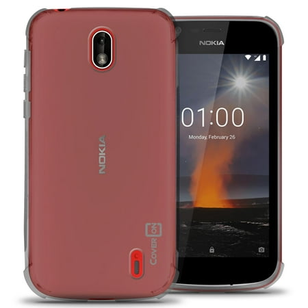 CoverON Nokia 1 (2018) Case, FlexGuard Series Soft Flexible Slim Fit TPU Phone Cover