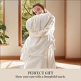 thumbnail image 5 of U by Bedsure Fleece Blankets Queen, Soft & Thick, Heavy 500Gsm Anti-Static Design, Ideal for Couch & Sofa, Cream, 90x90 inch, 5 of 5