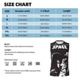thumbnail image 6 of Bixox Men's The Race to Space Printed Shirt Sleeveless Fitness Tank Top-X-Large, 6 of 7