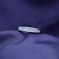 thumbnail image 4 of Elise Jewel 14k White Gold Rings For Women - 1.8 Ct Lab Diamond Princess Cut Wedding Ring - Simple Bezel Set Rings For Women's - Classic Engagement Wedding Women's Rings - Her Rings for Gifts, 4 of 5