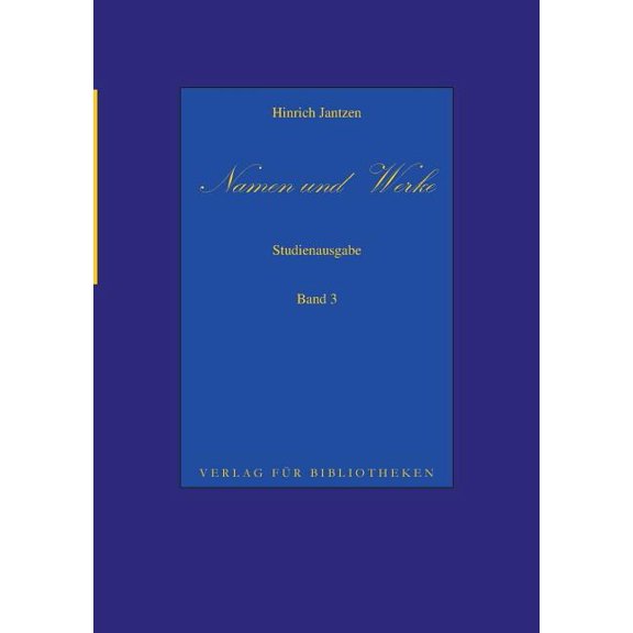 Namen und Werke 3, (Paperback)